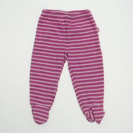 

Pre-owned JoJo Maman Bebe Girls Pink Stripe Leggings size: 6-12 Months