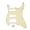 Cream, variant on LOOKSEVEN 11-Hole HSS Strat Pickguard with Screws for Modern Player 3-Screw Humbucker Guitar-Light Yellow Pearl