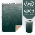 thumbnail image 4 of KawaGebo Kamp Manta para acampar al aire libre con forro Sherpa, mantas de campamento gruesas extra cálidas y poncho suave e hinchado DWR para clima frío, aventura, dormir, mochilero 78 "x 56", 4 of 5