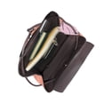 thumbnail image 4 of Balery Flamingo Riding a Bicycle Mochila de Cuero para Mujeres, Gran Capacidad, Bolsa de Viaje Multifuncional, Mochila de Cuero y Bolsa de Hombro para Mujeres, 4 of 4