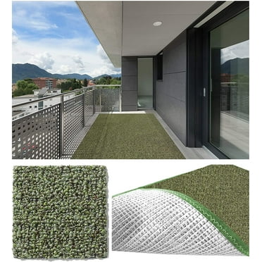 7'x14' Clay Pot - Indoor Outdoor Area Rug Carpet Runners with a Premium Fabric Finished Edges