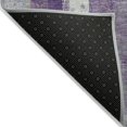 thumbnail image 7 of Dalyn Rugs Machine Washable Indoor/Outdoor Chantille Purple 8' x 8' Round Rug, 7 of 7