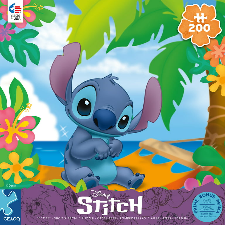 Disney Lilo & Stitch 1000 Pieces Paper Jigsaw Puzzle Cartoon