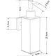 thumbnail image 2 of Wall Mounted 304 Stainless Steel Soap Dispenser For Home Decor (gold), 2 of 5