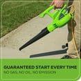 thumbnail image 5 of Greenworks 7 Amp 150 CFM at 160 MPH Corded Electric Leaf Blower 24012, 5 of 10