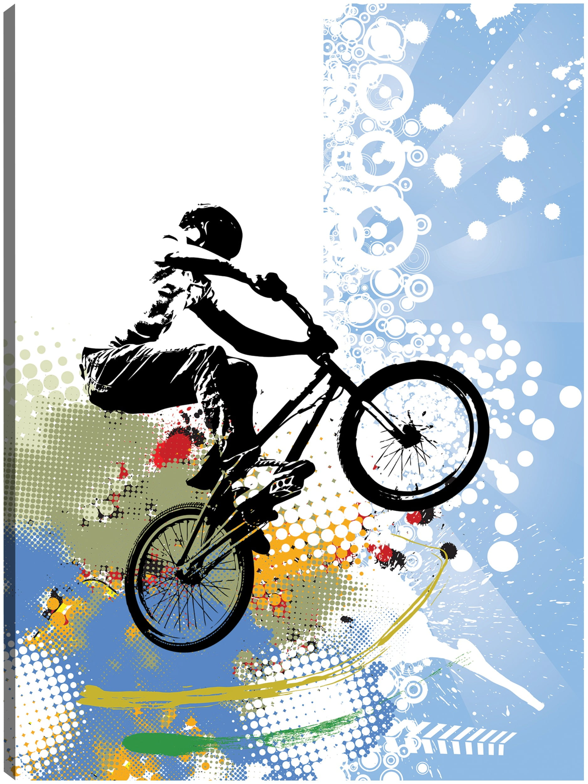 Cuadro Decorativo Trucos de BMX Sky Walmart en línea