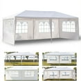 thumbnail image 2 of Zimtown 10'x20' Canopy Wedding Party Tent 4/6 Sidewalls with Windows Great for Outdoors, 2 of 10