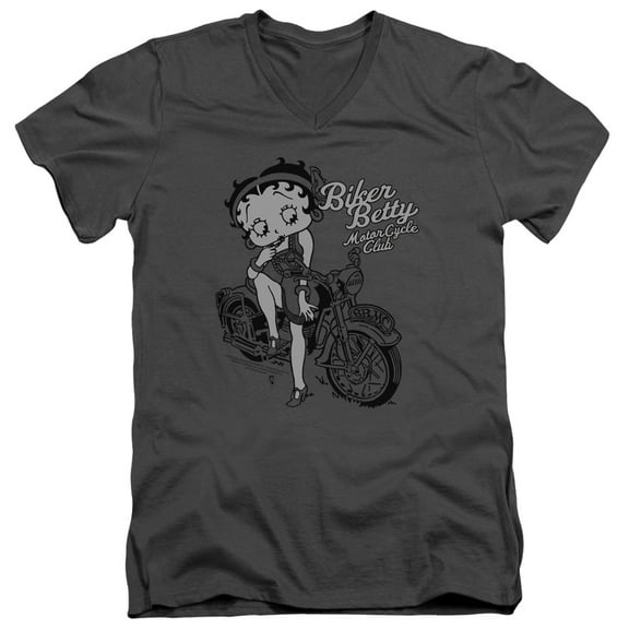 Betty Boop - Bbmc - Slim Fit V Neck Shirt - XX-Large
