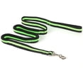 thumbnail image 1 of Elastic Bungee Buffer Dog Leash, Adjustable Nylon Pet Traction Rope with Stainless Steel Snap Hook for Walking Jogging Training, Strong Durable Extendable Leash for Most Dogs, Green, 1 of 6