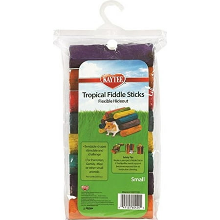 - Superpet (Pets International) SSR60424 Wood Small Animal Tropical Fiddle Sticks Flexible Hideout Toy, Small, Tropical fiddle sticks are flexible wooden sticks By Superpet Pets International