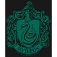 thumbnail image 2 of Girl's Harry Potter Slytherin House Crest  Graphic Tee Black Medium, 2 of 4