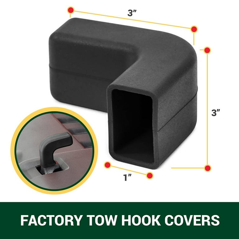 Mosiee Bumper Tow Hook Covers Add Cushioned Grip To Tow Strap