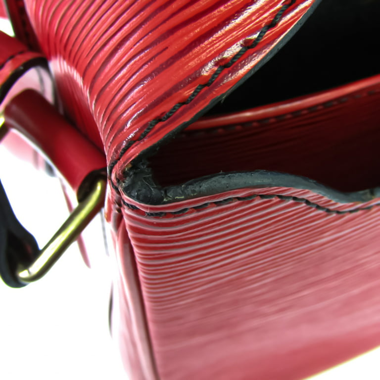 Louis Vuitton, Bags, Louis Vuitton Lv Cartouchiere Shoulder Bag Epi  Leather Red Gold