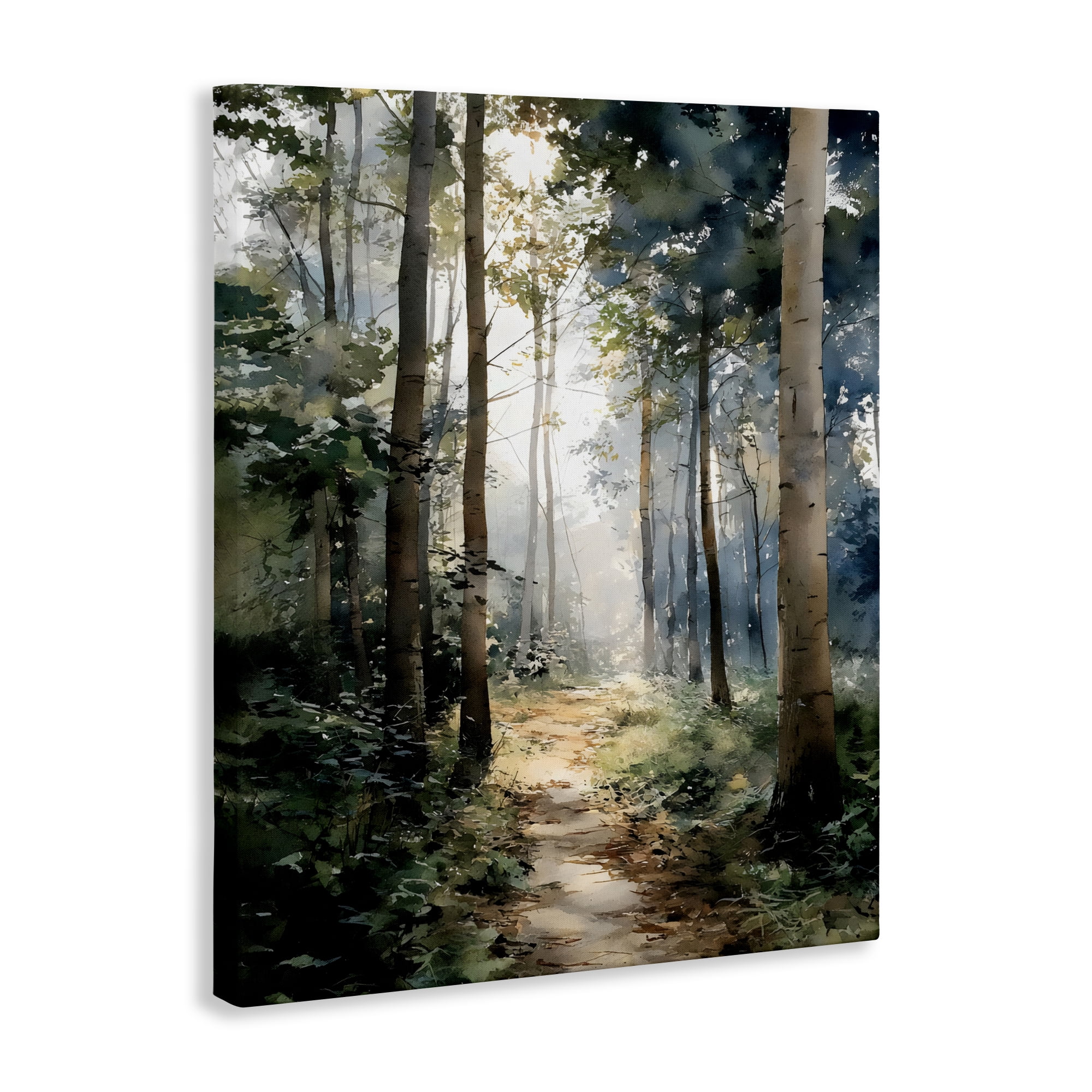 Stupell Industries Forest Path in Morning Canvas Wall Art, design by Franklyn Gregory