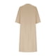 thumbnail image 5 of Puntoco Vestido De Manga Corta Con Cuello En V, Vestido Suelto Versátil De Color Liso Con Cuello En V Y Manga Media Para Mujer Caqui Xxxl, 5 of 6