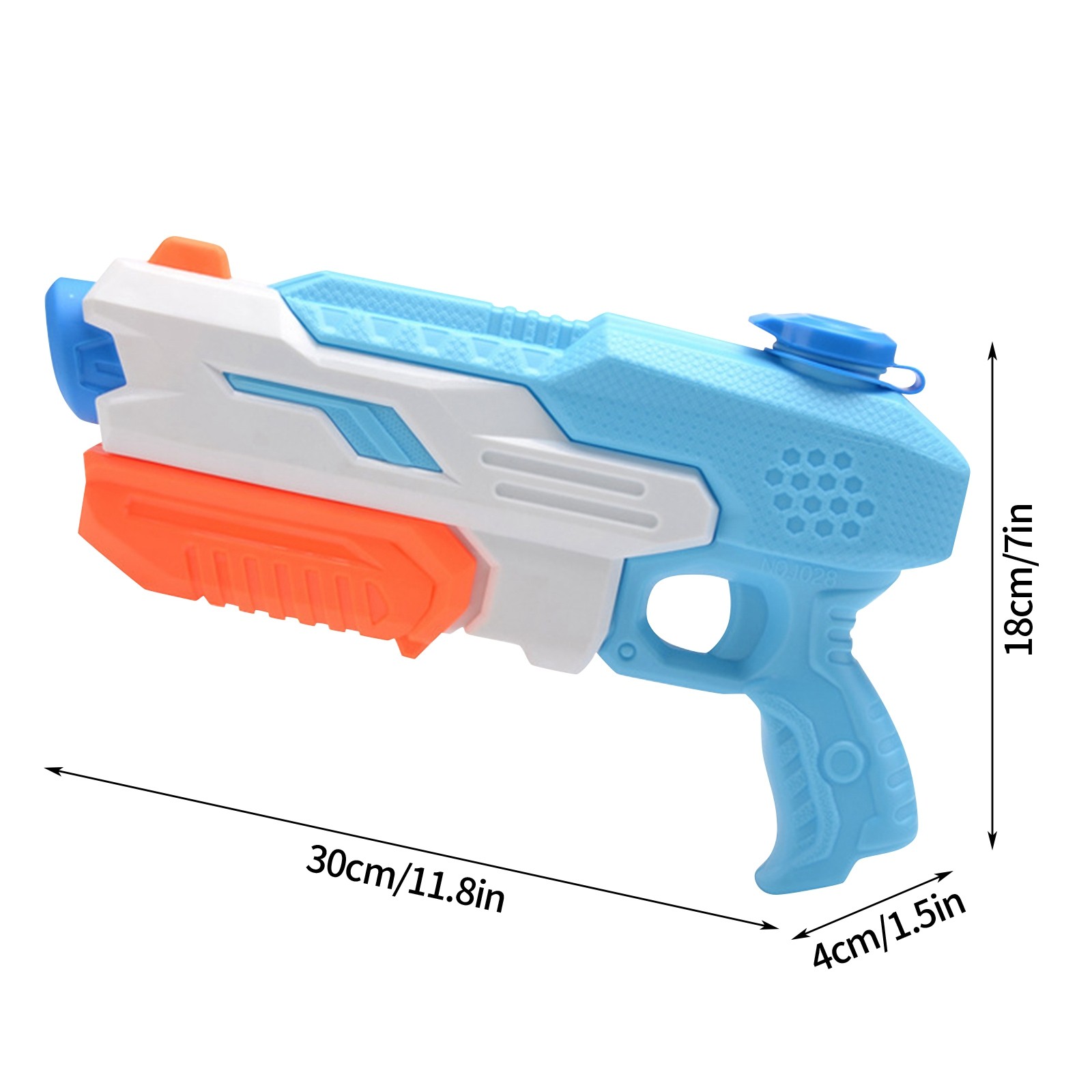 Hand Pump Water Gun, Small Capacity Rapid-Fire Shooting, Perfect for Outdoor Summer Fun, Pool and Backyard Water Play