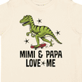 thumbnail image 4 of Inktastic Mimi and Papa Love Me Grandchild Dinosaur Boys Toddler T-Shirt, 4 of 5