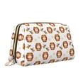 thumbnail image 2 of Gaeub Wooden Barrels With Honey Printed Travel Cosmetic Bag,Makeup Bag, Large Capacity Toiletry Bag for Women, Portable Pouch Make Up Organizer with Zipper and Divider, 2 of 8