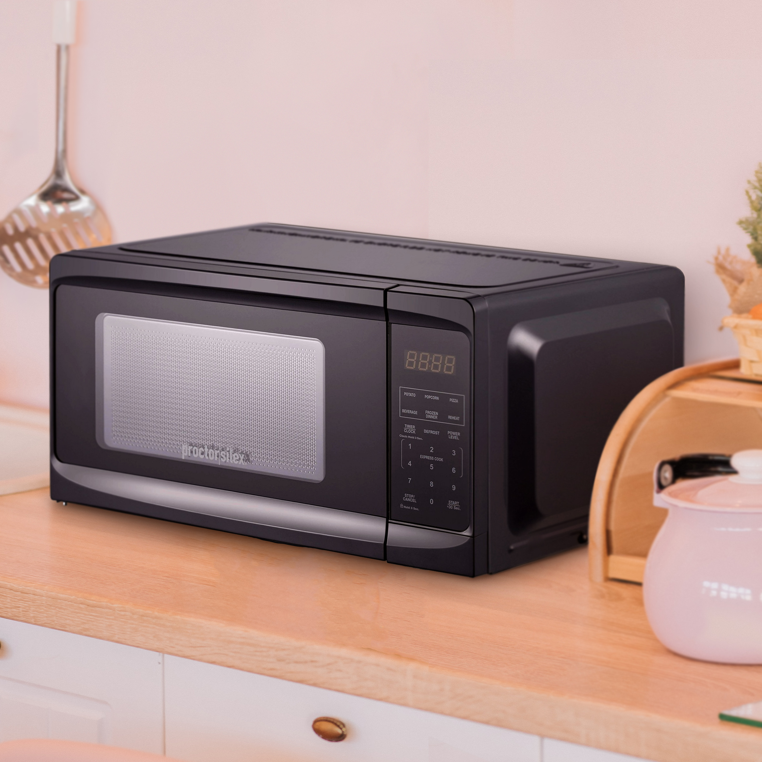 Proctor Silex 700W Microwave Oven 0.7 cu. ft.