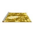 thumbnail image 2 of Ahgly Company Machine Washable Indoor Rectangle Abstract Yellow Modern Area Rugs, 2' x 3', 2 of 4