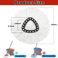 thumbnail image 2 of Cabezales de repuesto Spin Mop V-chen, 100% microfibra, 12 unidades, 2 of 7