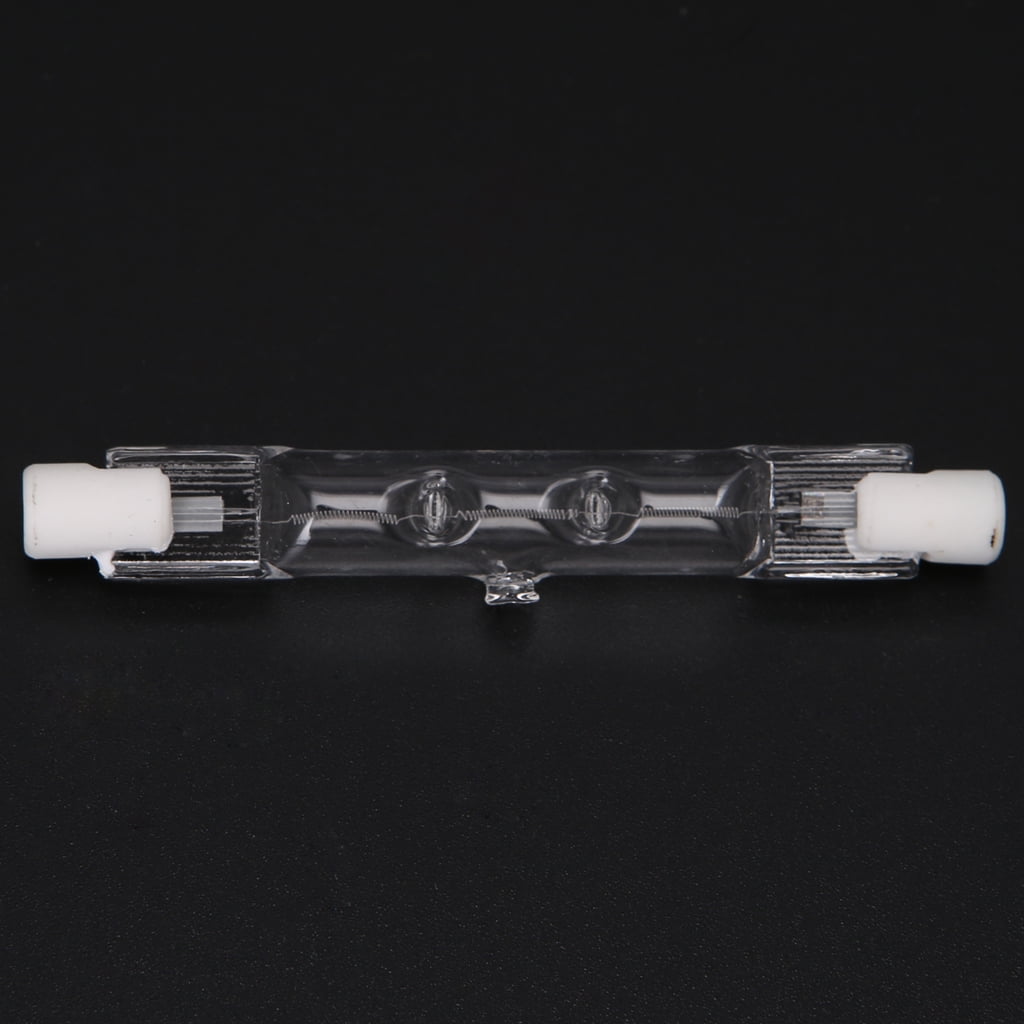 2x 78mm 118mm Tungsten Halogen Iodine Tube R7s Light Bulbs 150W 500W Warm White 