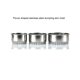 thumbnail image 5 of Bearachild 3 Pieces/Set Dumpling Skin Mould Maker Making Doughs Cooking Pastry DIY Bakeware Tool Stainless Steel Baking for Restaurant Type3 NO3, 5 of 6