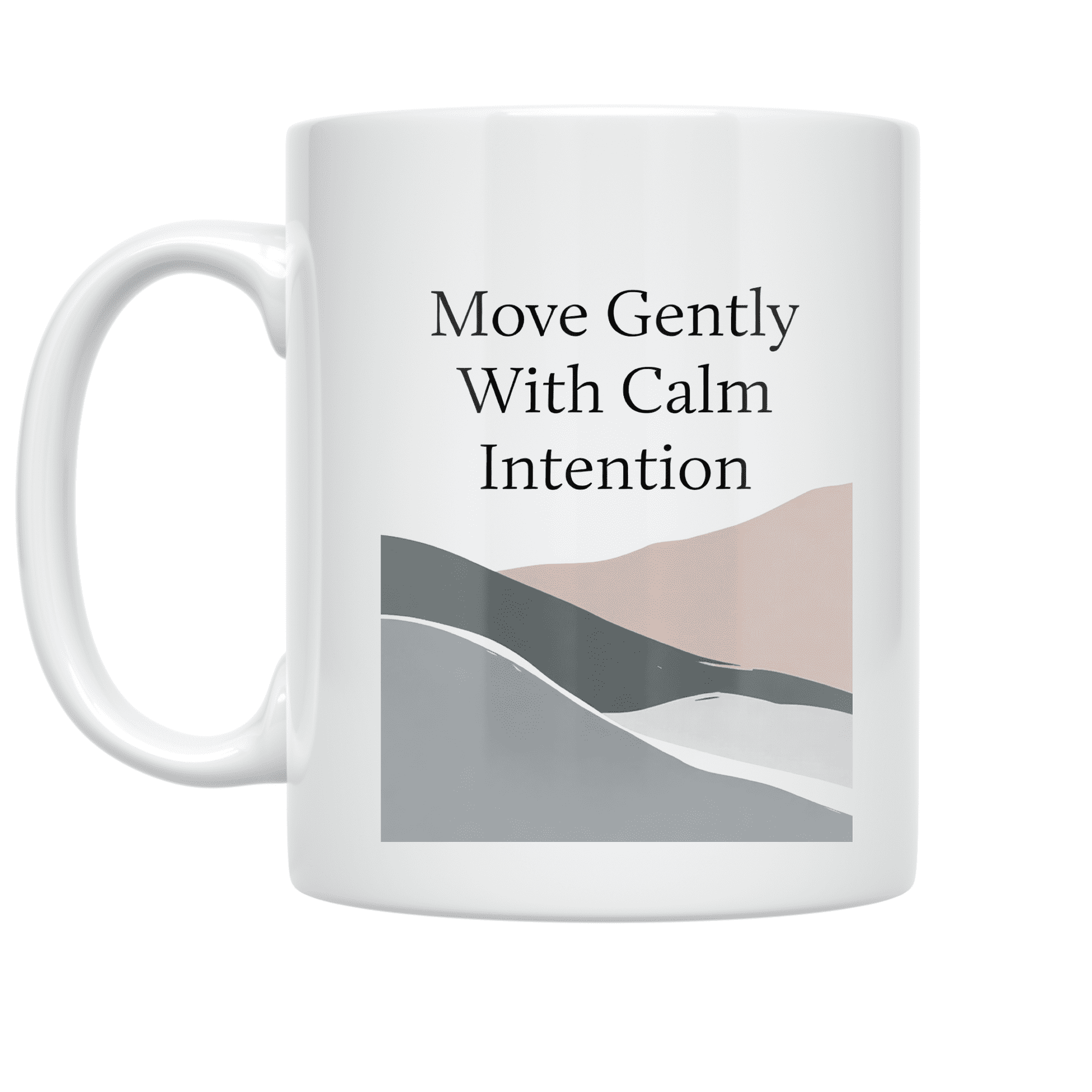 Mindful Wellness Decor - Mindfulness Meditation Seeker - 11 oz Ceramic Coffee Mug