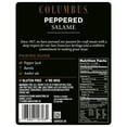 thumbnail image 5 of Columbus Peppered Salami, Sliced Charcuterie Meat, 10 oz Pack, 5 of 13