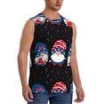thumbnail image 2 of Daiia Three Gnome Independence Day Printed Men's Tank Tops,Casual Soft Sleeveless Gym Muscle Shirts Bodybuilding Tee-XX-Large, 2 of 8