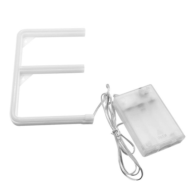 LED Letter Lights Light Up Plastic Letters Standing Hanging Warm Wihte Light