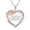 6, variant on Taioiat 111 Necklace for Women Rose Angel Numbers Necklace with Cubic Zirconia Angel Numbers Carving Jewelry Valentines Day Gift for Wife Girlfriend Her