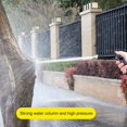 thumbnail image 4 of High Pressure Garden Hose Nozzle Adjustable Hand-held Heavy Duty Water Sprayer with 4 Watering Patterns, 4 of 6