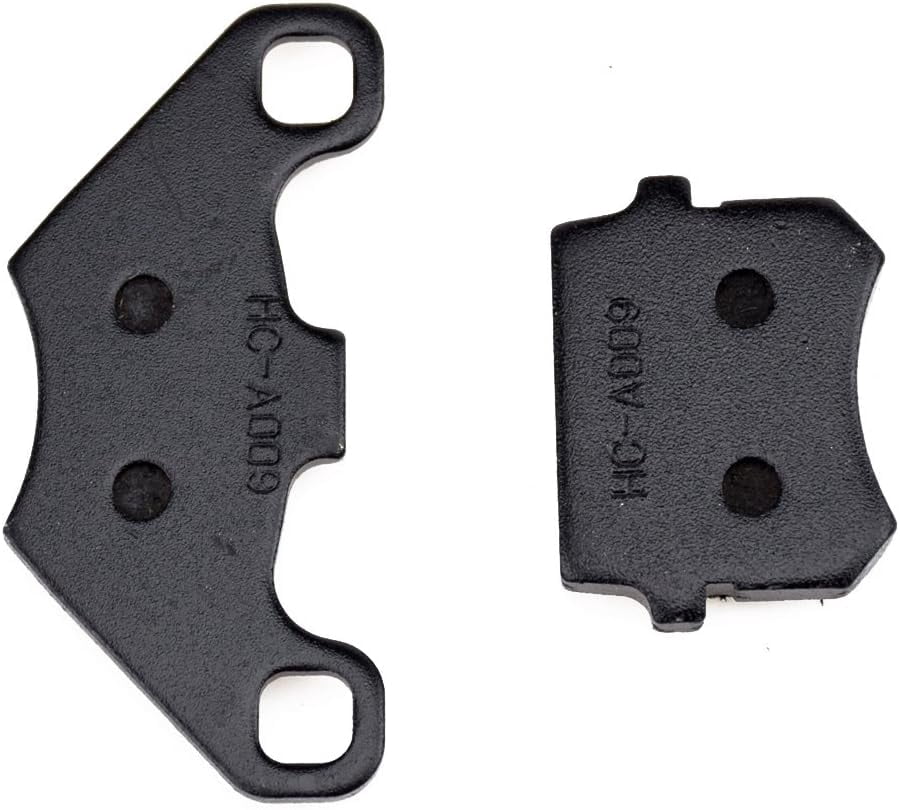 GOOFIT Plaquette De Frein Avant/Arrière 50cc-125cc – Compatible ATV, Quad, Go Kart, Dune Buggy