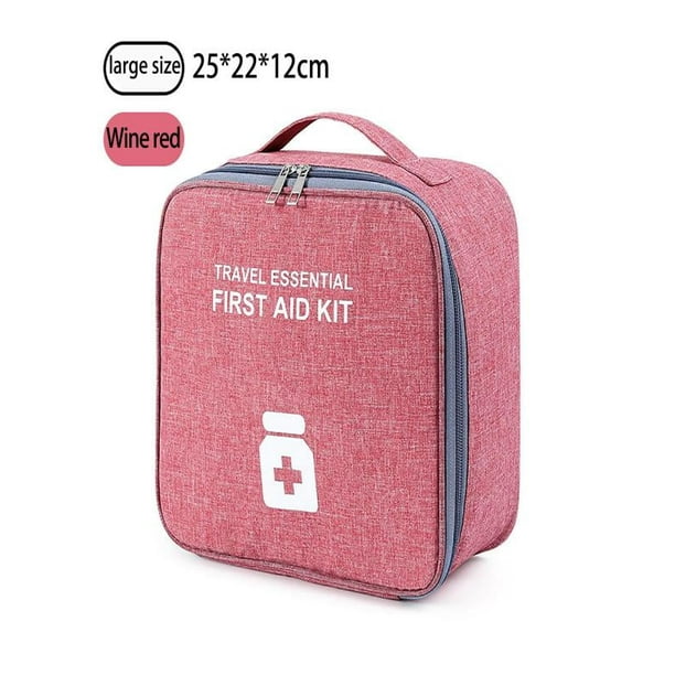 Botiquín de primeros auxilios MuYan, botiquín médico compacto premium para traumatismos en cualquier emergencia, ideal para el hogar, la oficina, el coche, viajes, actividades al aire libre, camping,