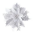 thumbnail image 1 of Teissuly Christmas Ornament Glitter Hollow Leaf Wreath Circle Decoration(5Pcs) Teissuly WER202310164238, 1 of 2
