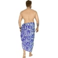 thumbnail image 2 of HAPPY BAY Men's Pareo Standard Surfing Sarong Full Beach Wrap One Size Dodger, Sun Summer Vacation Party, 2 of 3