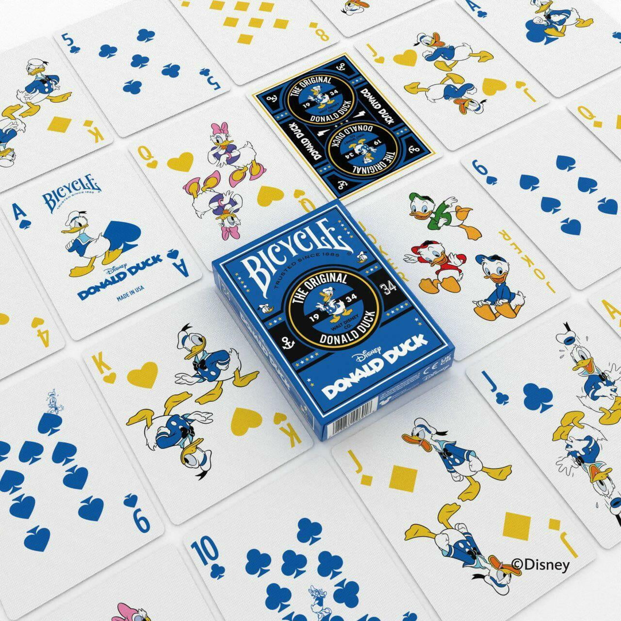 Disney Classic Mickey and Friends Playing Cards, 6-Deck Box Set