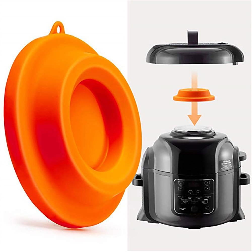 8 Qt Ninja Foodi Pressure Cooker and Air Fryer Poweka Silicone Lid Holder Compatible with Ninja Foodi Orange Holder Accessories Compatible with 5 Qt 6.5 Qt