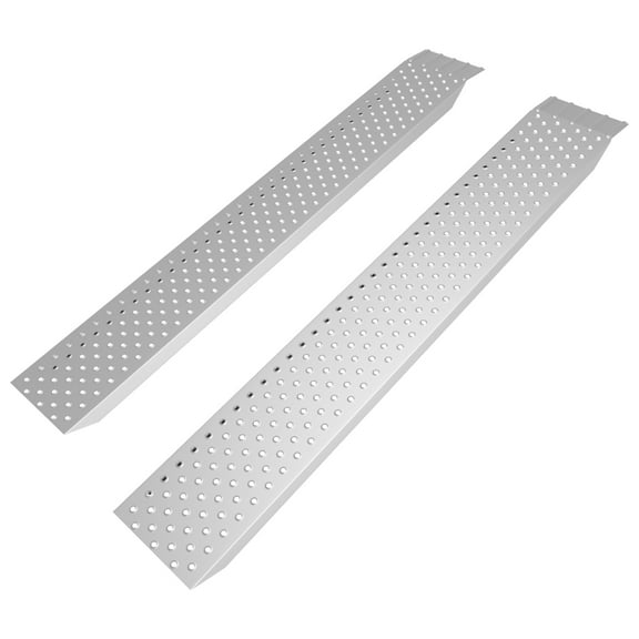 Aluminum Ramps, 880 LBS Capacity Versatile Loading Ramp,63" x 8.7" Loading Ramps for Motorcycle, Dirt Bike, Trailer, ATV, UTV, Garden Tractor and Lawn Mower, 2PCS