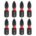 thumbnail image 1 of Uxcell 8pcs PH2 Punta de destornillador Phillips 1/4" Vástago hexagonal 25mm/1" Longitud Magnética, 1 of 7