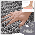 thumbnail image 5 of Onekawa Door Mats for Indoor,Mats for Bathroom, Kitchen, and Shower Floor with Good Water Absorption,Non Slip Thick Washable,Grey Medium 32"X20", 5 of 9