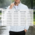 thumbnail image 4 of YODETEY Men’s Stand Collar Lightweight Zip Jacket, Long Sleeve Windproof Softshell Jacket , Size XXS-XL, 4 of 10