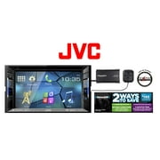 JVC KW-V220BT CD DVD Receiver w/ 6.2' Touchscreen & SiriusXM SXV300v1 Satellite