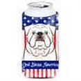 thumbnail image 2 of Carolines Treasures White English Bulldog Tall Boy beverage Insulator Hugger Tall Boy multicolor, 2 of 2