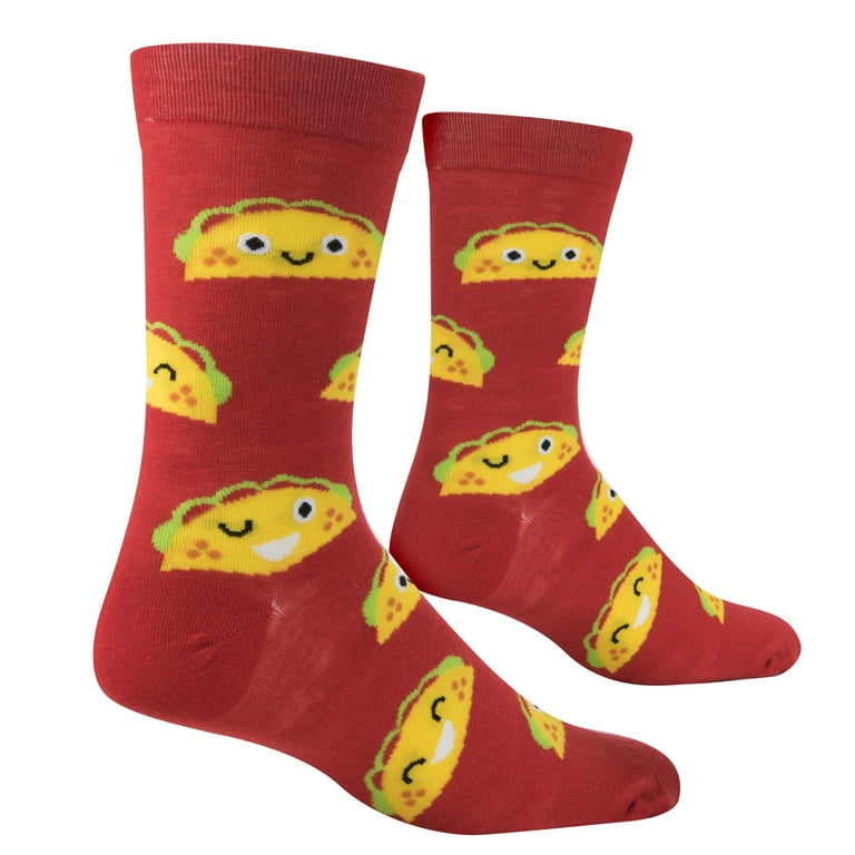 HAPPYPOP Funny Dachshund Shark Gifts for Men Him, Novelty Chicken Cat Bear  Socks Crazy Silly Fun Socks