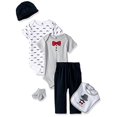 thumbnail image 2 of Hudson Baby Infant Boy Cotton Layette Set, Gentlemen, 0-3 Months, 2 of 2