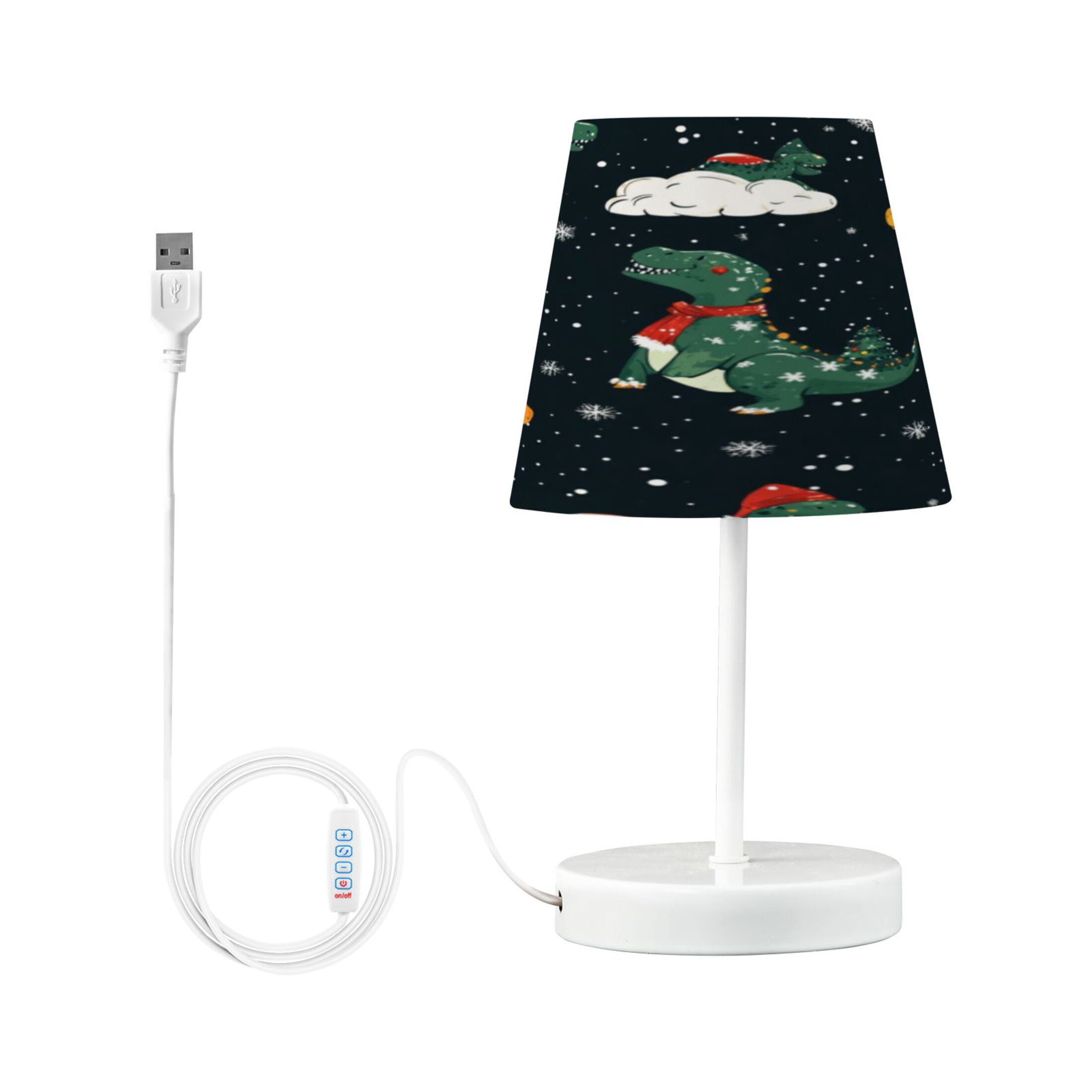 Table Lamp Small 5.9x10.8 Inches Table Lamps Night Light Tools & Home Improvement Bedroom Lamp Guest Room Lamp Study Lamp Office Lamp Christmas Cute Dinosaur