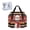 Alpaca Merry Christmas, variant on ZIATUBLES Sewing Machine Dust Case Universal Sewing Machine Organizer Bag Large Capacity Storage Bag Versatile Travel Tote Bag with Handle and Soft Cushion, Leopard Print