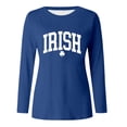 thumbnail image 5 of Kcolen Funny St. Patrick's Day Shirts for Women Funny Shamrock Womens Funny St Patricks Day T Shirts Pullover Funny Long Sleeve Tops Womens Women Summer Clothes,Green, 5 of 5